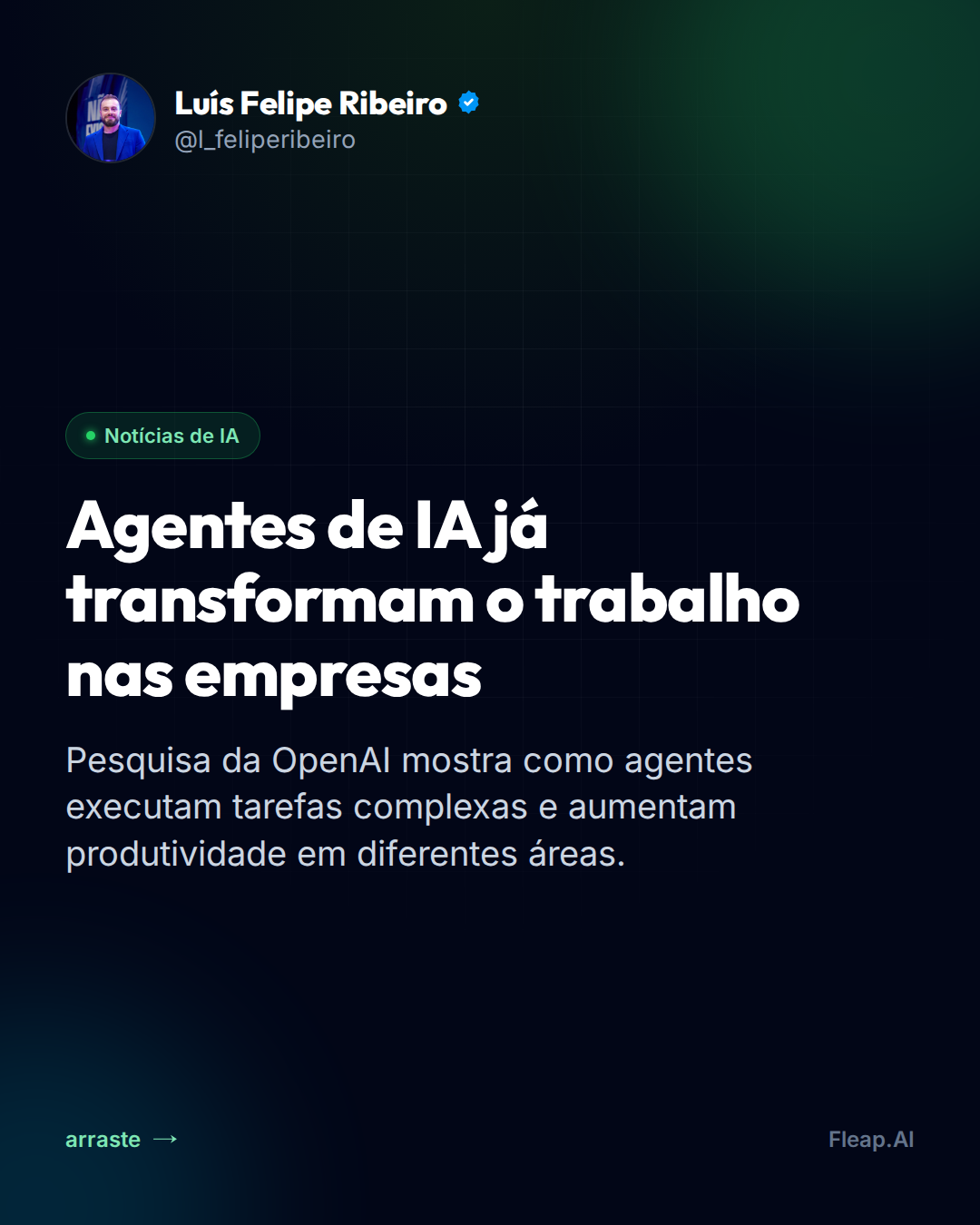 Como agentes de IA estão transformando o trabalho (e o que sua empresa pode fazer com isso)